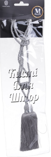 Підхват для штор 2019-54-K-43 сірий Majestic