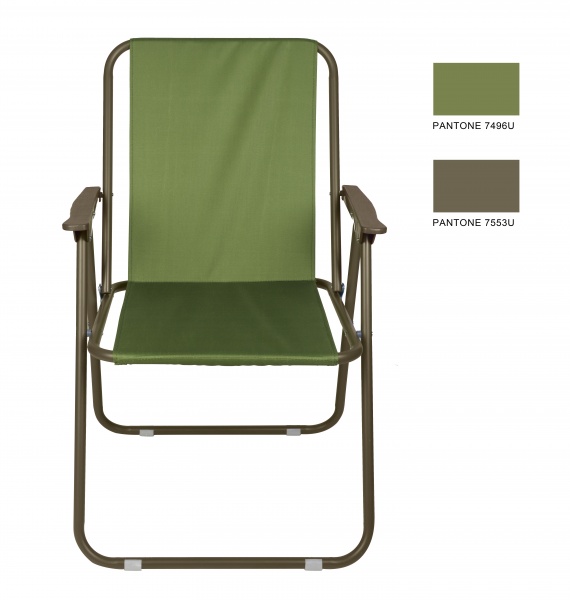 Стульчик раскладной Пікнік UH-110402 72x44x53 см зеленый 