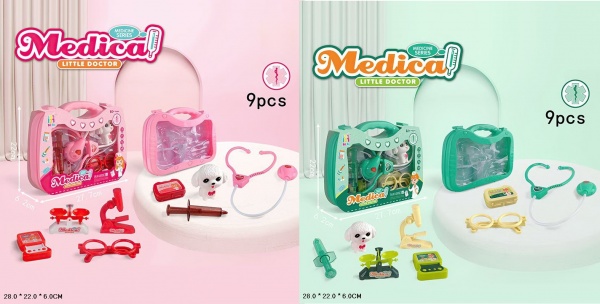 Іграшка Shantou набір лікаря 2 види 603/604