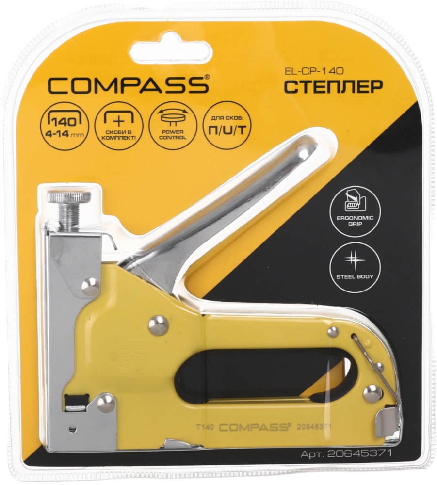 Степлер Compass EL-CP-53-140 4-14 мм