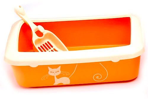 Туалет для котів під наповнювач 41х30х14см, Р 547-А