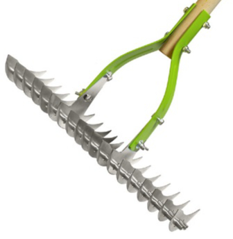 Грабли-аэратор зубчатые My Garden для скарификации газона 170 см (214-5-19-1700)
