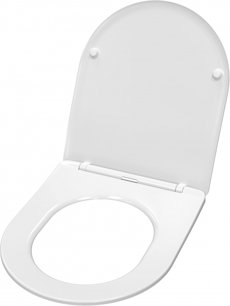 Сидіння для унітаза EGO SOFT CLOSE Quick release 42х36 см