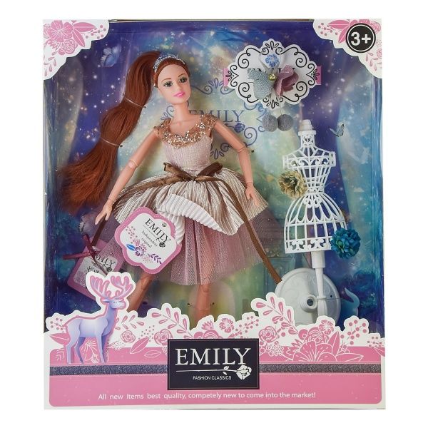 Кукла Shantou Emily QJ087B с аксессуарами