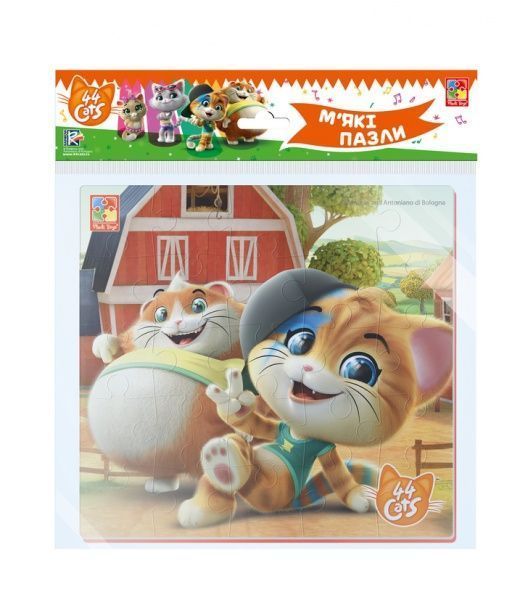 Пазли м’які Vladi Toys 44 Коти VT1111-05
