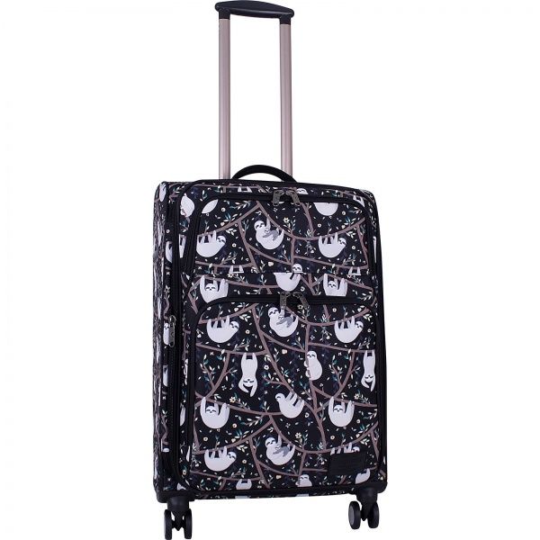 Чемодан Bagland 70 л разноцветный Ленивец 37966244 суб. 760 