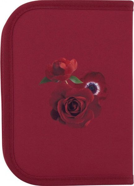 Пенал 621 HK-1 KITE бордовый