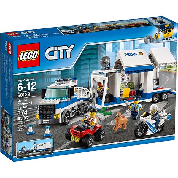 Конструктор Lego City Мобильный командный центр 60139