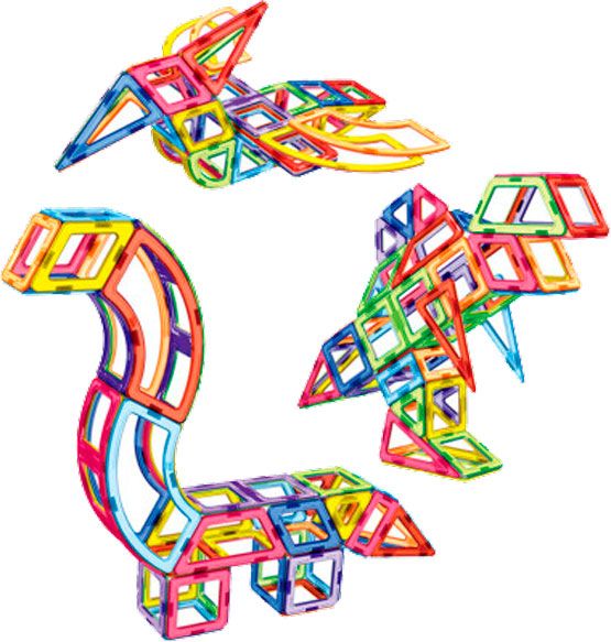 Конструктор Limo Toy магнітний динозаври LT2004