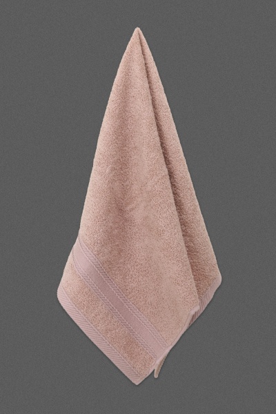Рушник махровий МХ Б593 45x80 см капучино 