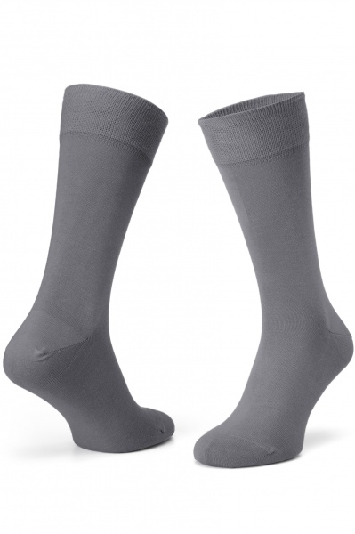 Шкарпетки KRAGO Fumo Plain sk-1-014 р.43-46 сірий