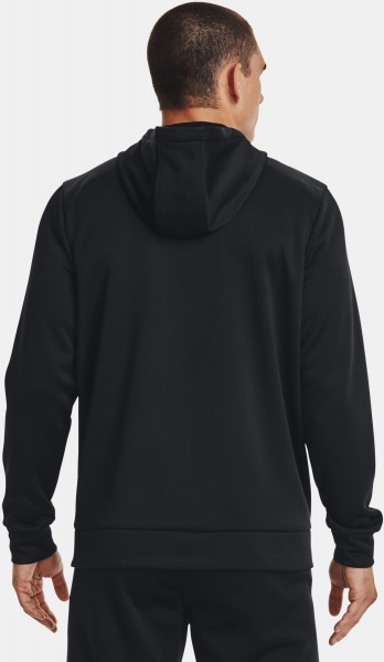 Джемпер Under Armour UA ARMOUR FLEECE FZ HOODIE 1373357-001 р.M чорний