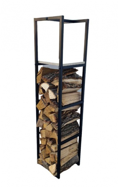 Стеллаж металлический черный 1300x300x300 мм краска 