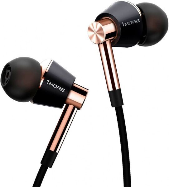 Гарнітура 1More Triple Driver In-Ear Headphones gold 