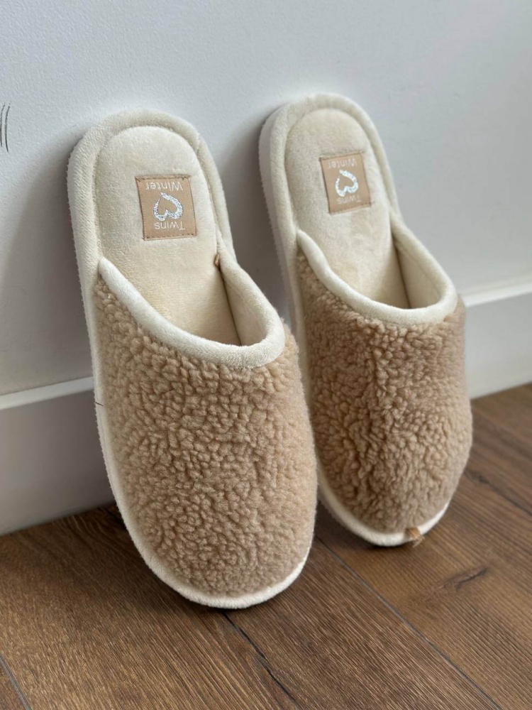 Тапки домашние Twins YETI 15622 р.40 бежевый