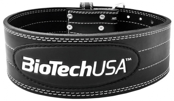 Пояс для пауерліфтингу BioTech Leather (P)Austin 6 XL чорний 