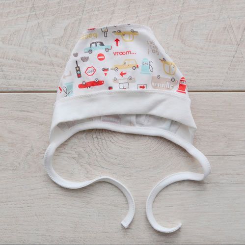 Чепчик дитячий Minikin р.43 білий 206203