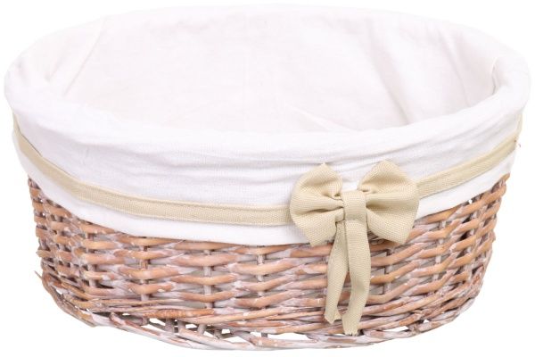 Кошик плетений з текстилем Tony Bridge Basket дитячий 36x30x16 см HQ10-073-4 