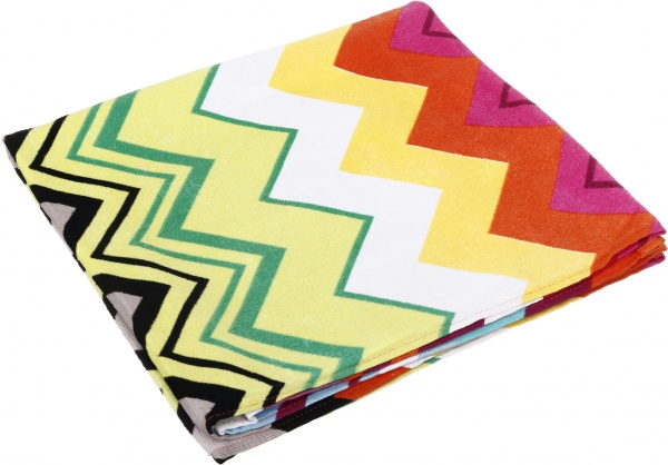 Полотенце пляжное Rainbow Stripes 71x147 см разноцветный Luna 