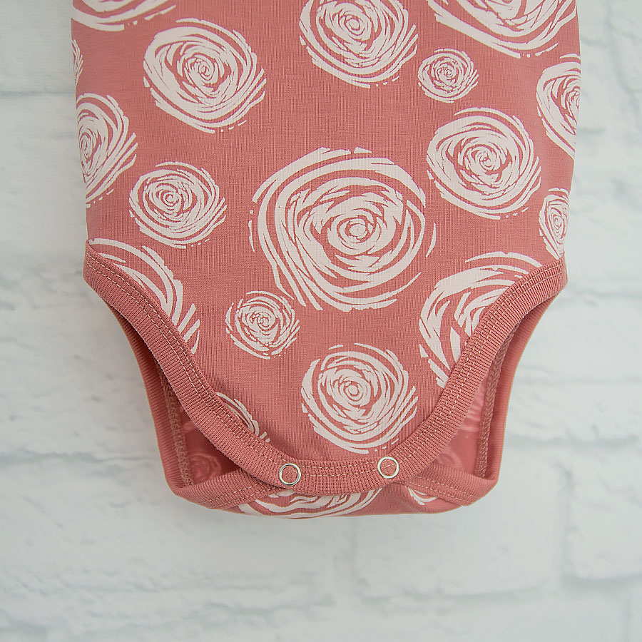 Боди детское для девочки Blanka Роза р.92 терракотовый