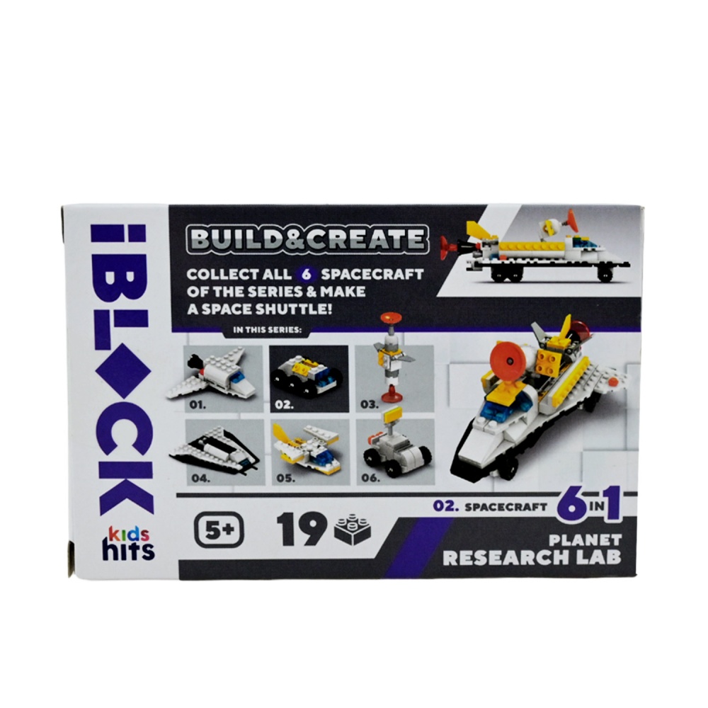 Конструктор Iblock Kids hits JUNIOR Космос (в ассортименте) KH51/003