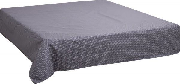 Простынь Горошек 160x220 см серый UP! (Underprice) 