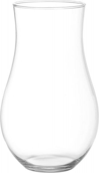 Ваза елегантність, скляна, прозора 17,5х32,5 см