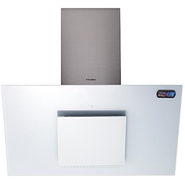 Вытяжка Pyramida HES 30 D white/AJ 90 см