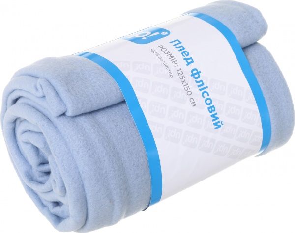 Плед 125x150 см синій UP! (Underprice) 