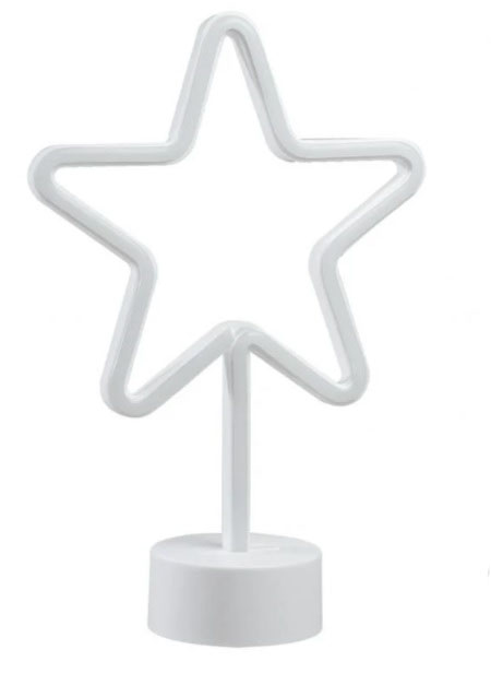 Настольная лампа декоративная Zuma Line STAR 2 Вт белый