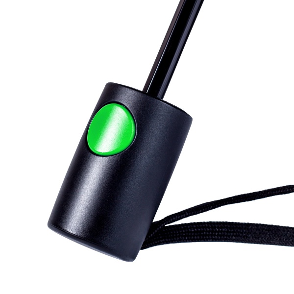 Зонт Bergamo полуавтомат Sky 7040009 черный/зеленый 