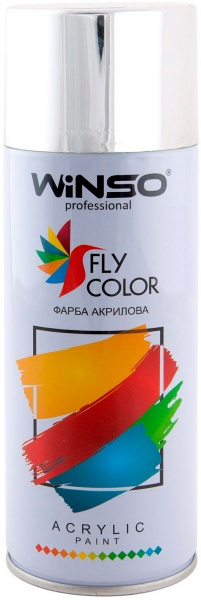 Фарба акрилова хром (BRIGHT CHROME) WINSO 450 мл 880370