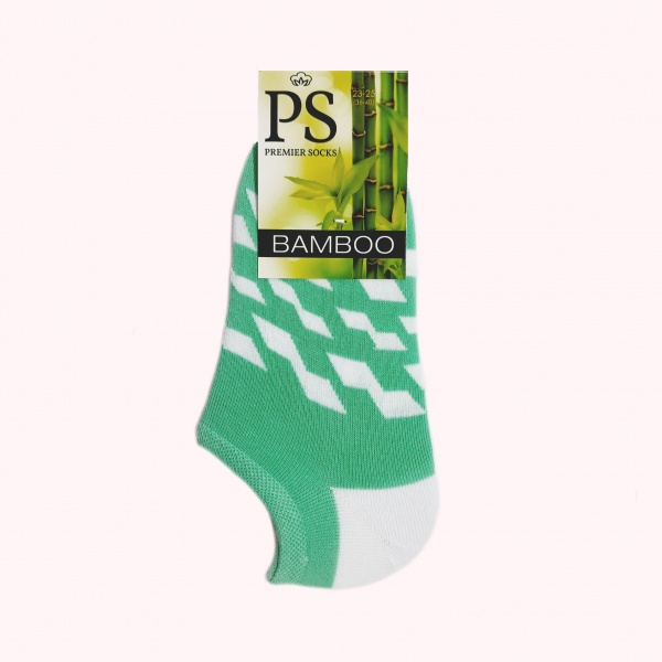 Носки женские Premier Socks Бамбук квадраты р. 23-25 в ассортименте 