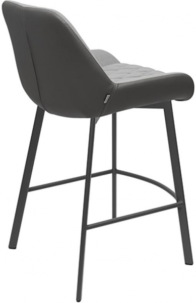 Стул Bjorn полубарный NORD PB MAGIC VELVET 2209 PR черный / черный