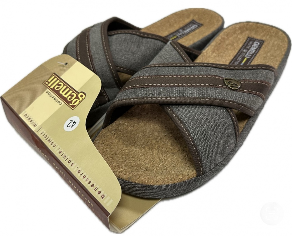 Капці домашні Gemelli Зерт 7 р.41-46 в асортименті