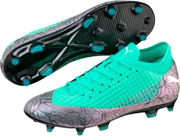 Бутси Puma 10483901 р. UK 9,5 зелений