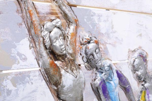 Картина 3D Балерини 91x91 см 