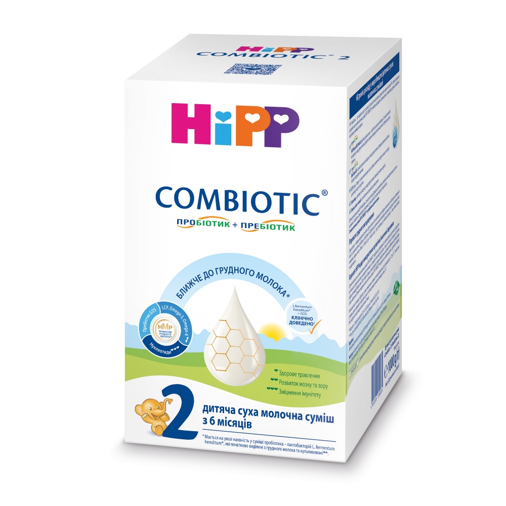Суха молочна суміш Hipp Combiotic 2 1 кг