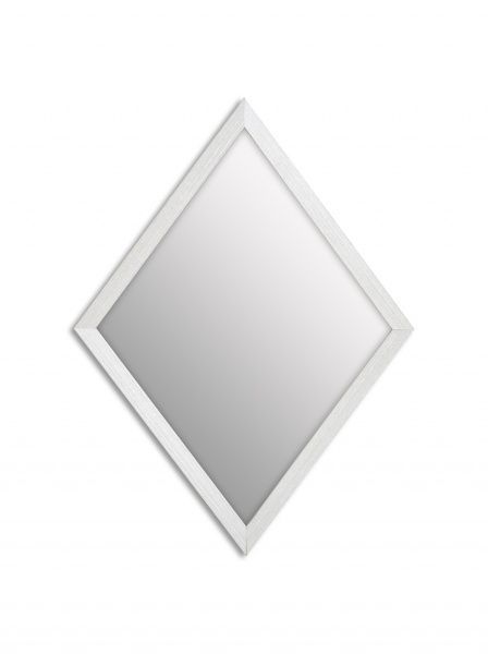 Зеркало настенное 37x29 см белый 