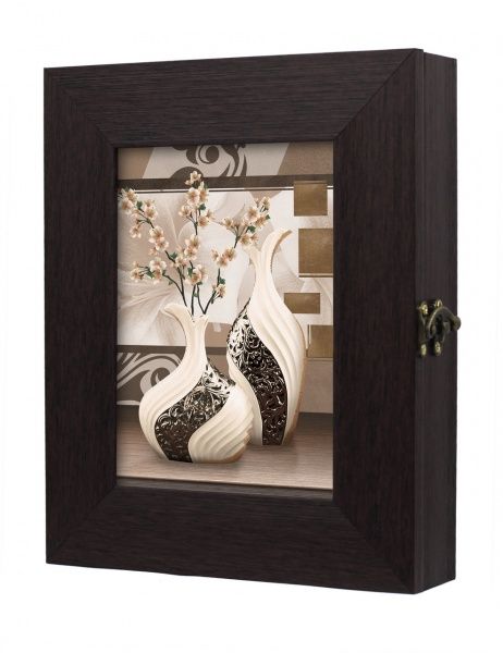 Ключница SvitArt FV-190, коричневая