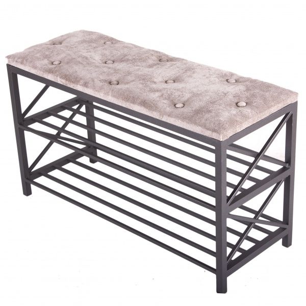 Підставка для взуття Метал Арт Мюнхен 300x700x450 мм чорний 