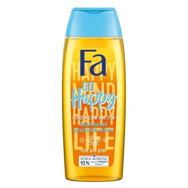 Гель для душа Fa Создай свое настроение Go Happy 250 мл