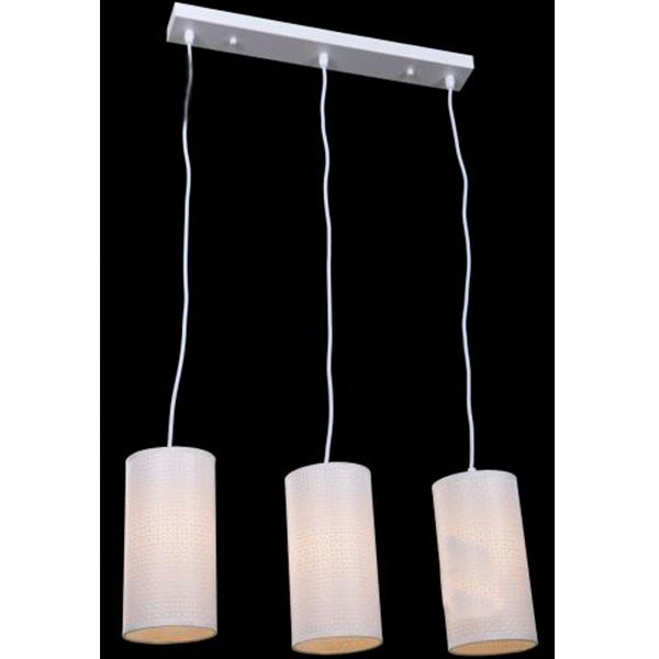 Підвіс Accento lighting Toledo 3x40 Вт E27 білий 