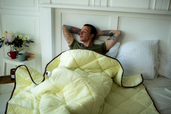 Ковдра бавовняна №1437 Carmela зима (2200001537385) 140x205 см MirSon