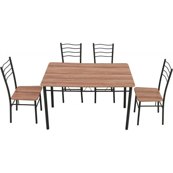 Комплект Визит-2 Стол обеденный со стульями 4 шт.