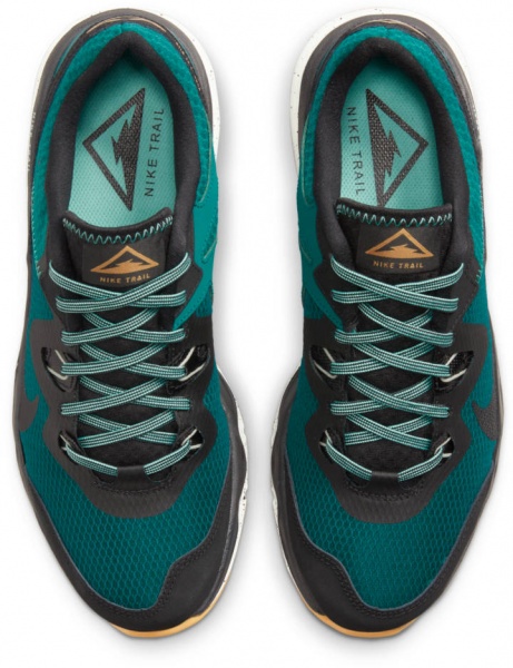 Кроссовки Nike JUNIPER TRAIL CW3808-302 р.42,5 зеленый с черным