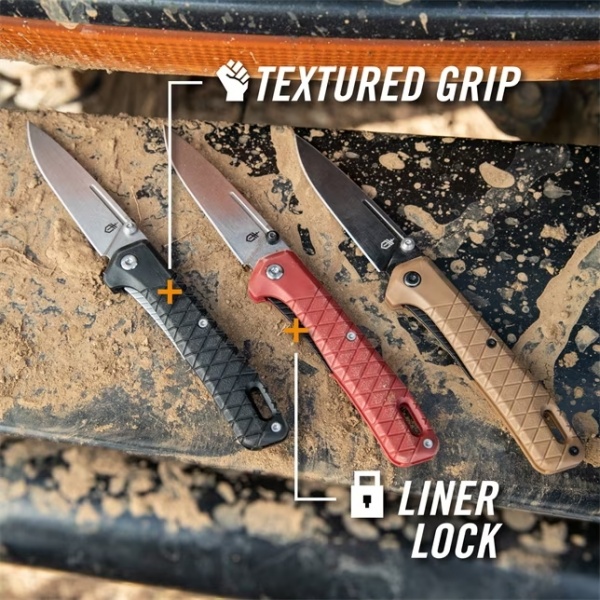 Нож складной Gerber Gear ZILCH чорний