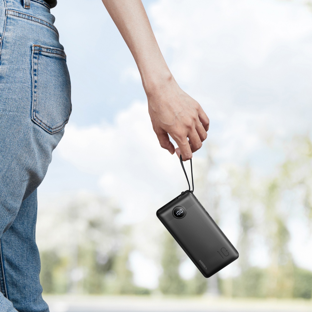 Повербанк VEGER W1116 10000 mAh black (W1116.black)
