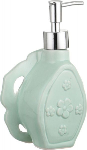 Диспенсер декоративный для жидкости Роза мятный