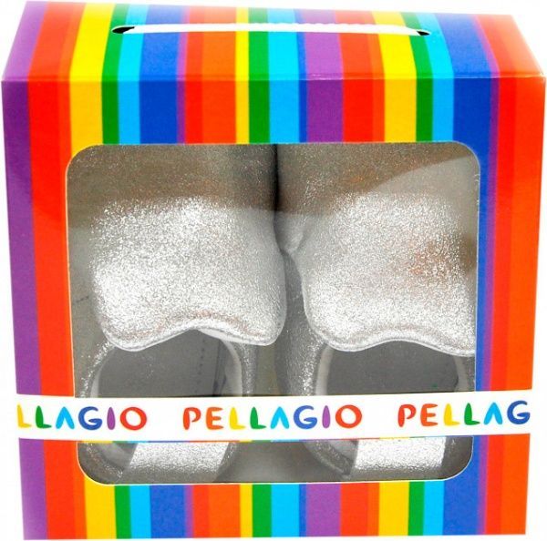 Пінетки дитячі PELLAGIO 18/19 срібний 